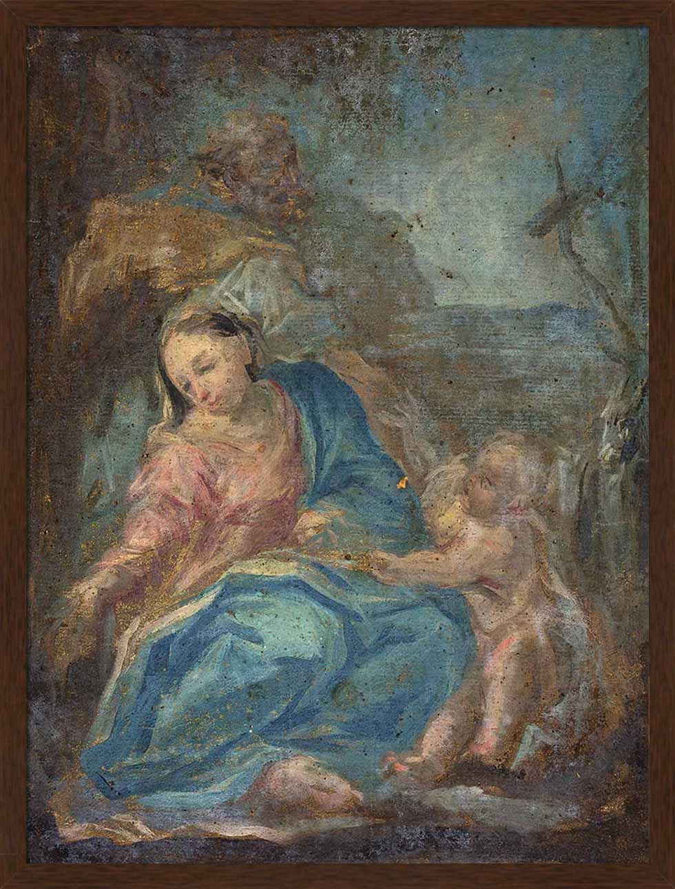 Rest on the Flight into Egypt | Paper