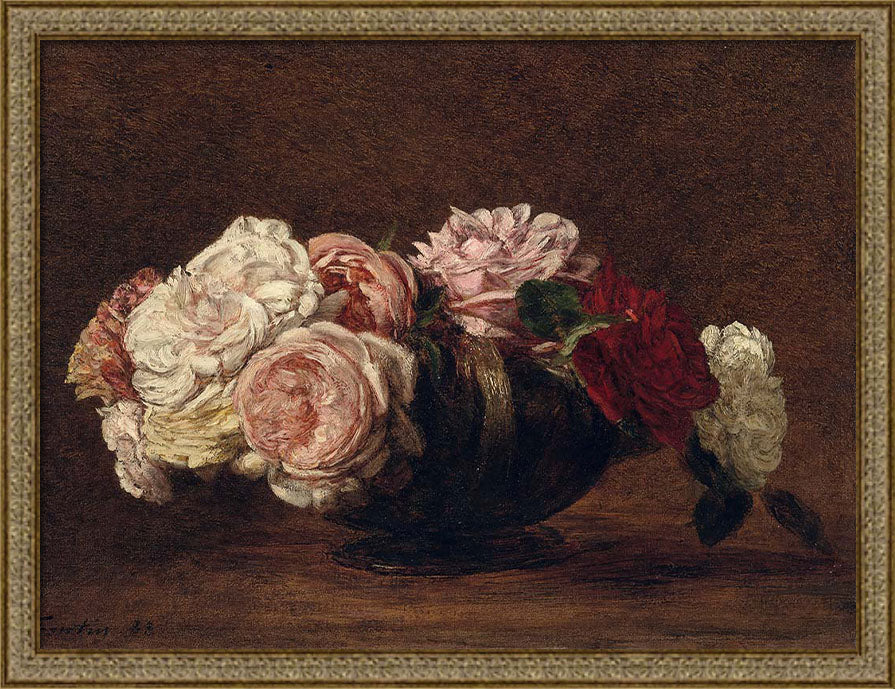 Roses in a Bowl | Paper