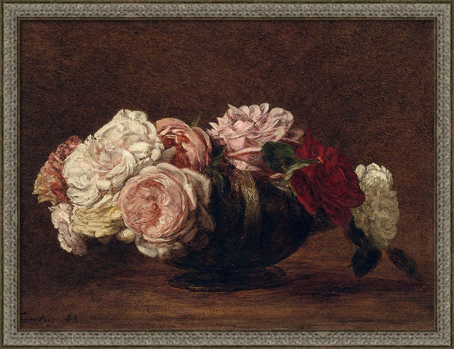 Roses in a Bowl | Paper