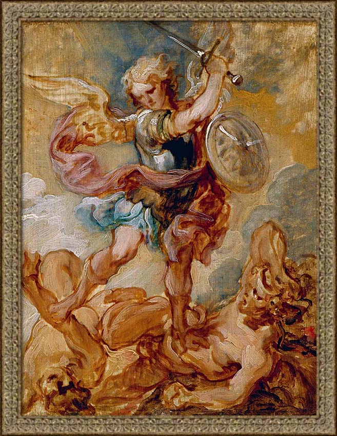 Saint Michael | Paper