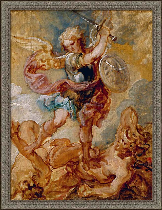 Saint Michael | Paper