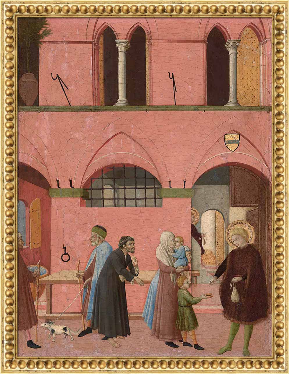 Saint Anthony Distributing His Wealth to the Poor | Paper