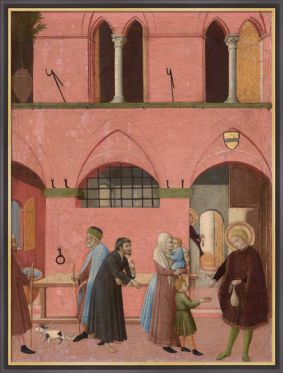 Saint Anthony Distributing His Wealth to the Poor | Paper