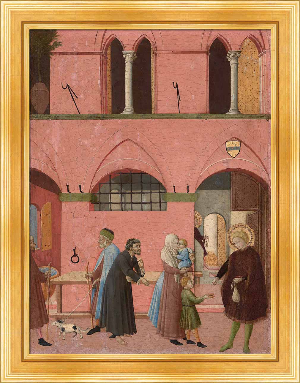 Saint Anthony Distributing His Wealth to the Poor | Paper