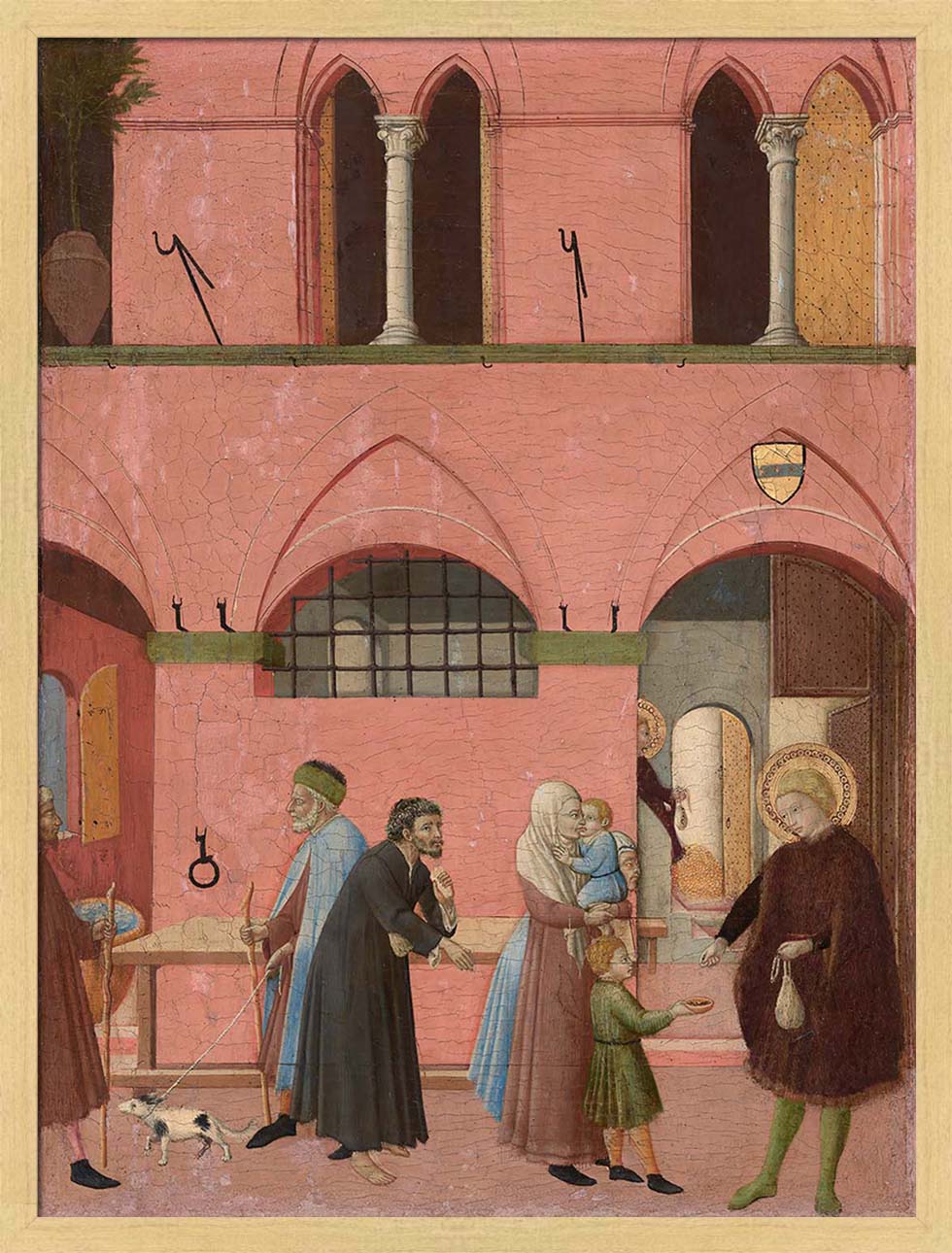 Saint Anthony Distributing His Wealth to the Poor | Paper