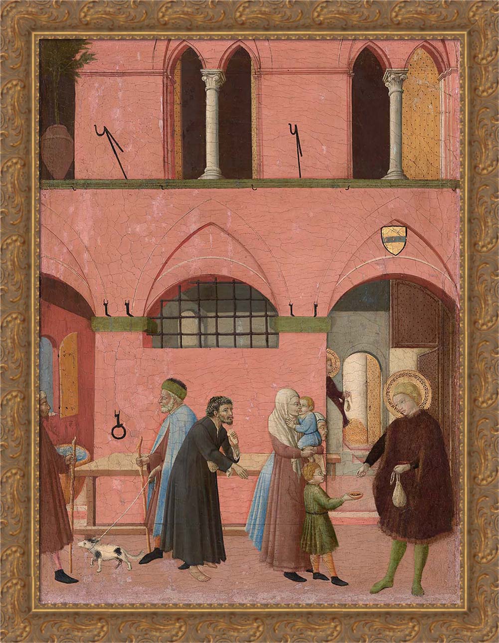 Saint Anthony Distributing His Wealth to the Poor | Paper