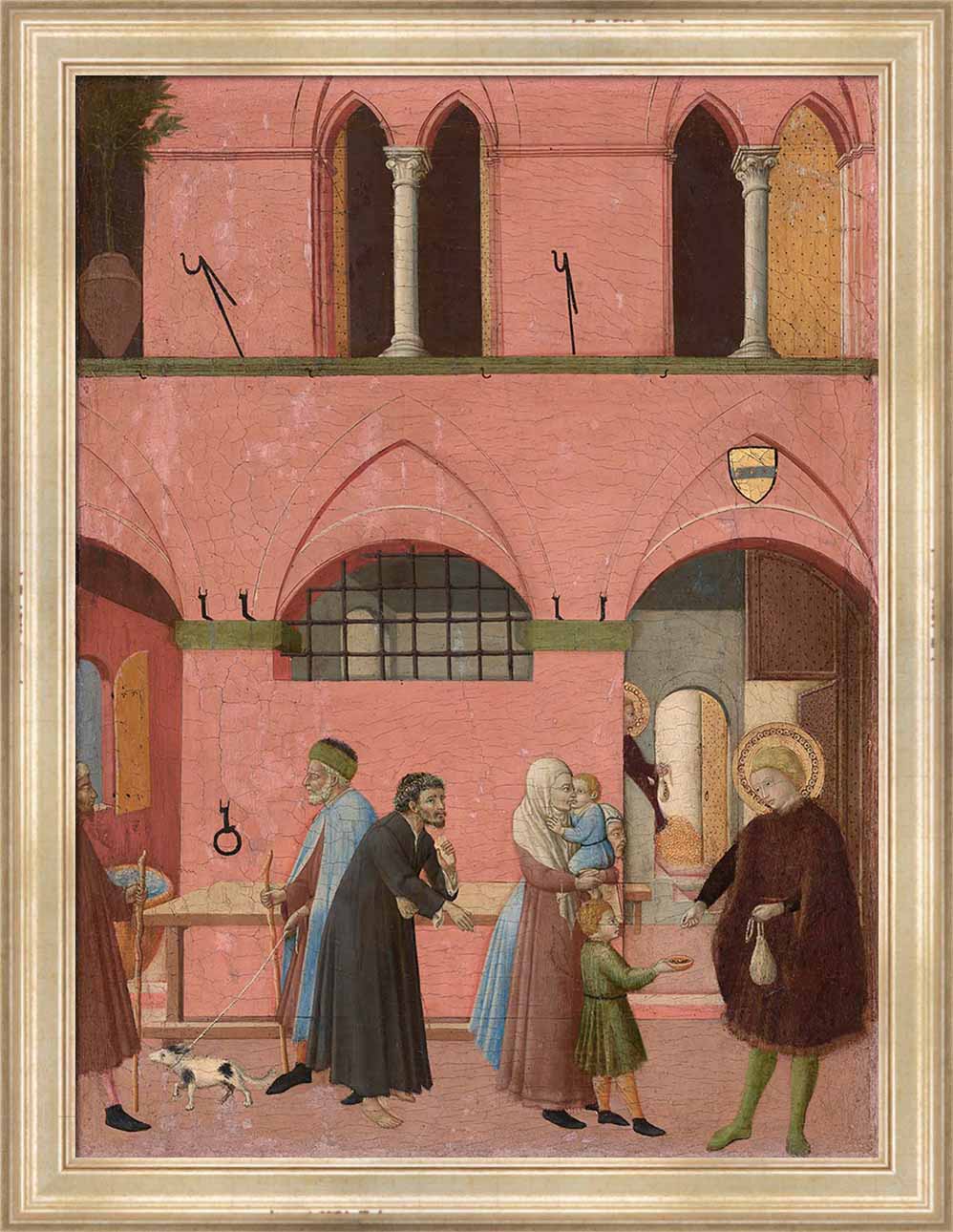 Saint Anthony Distributing His Wealth to the Poor | Paper
