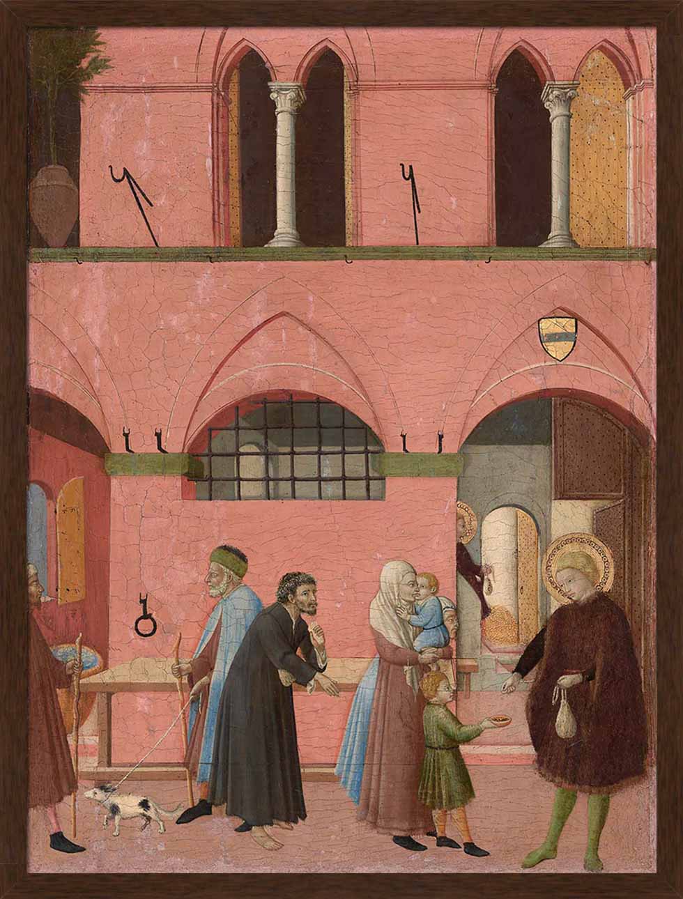 Saint Anthony Distributing His Wealth to the Poor | Paper