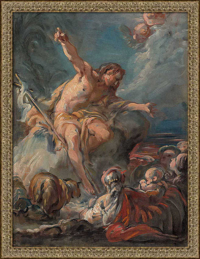 Saint John the Baptist Preaching in the Desert | Paper