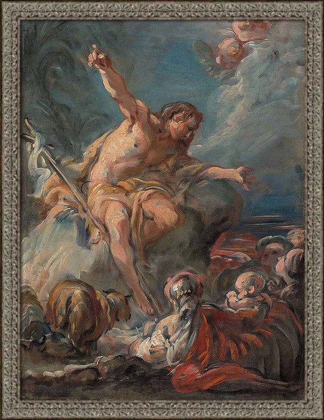Saint John the Baptist Preaching in the Desert | Paper