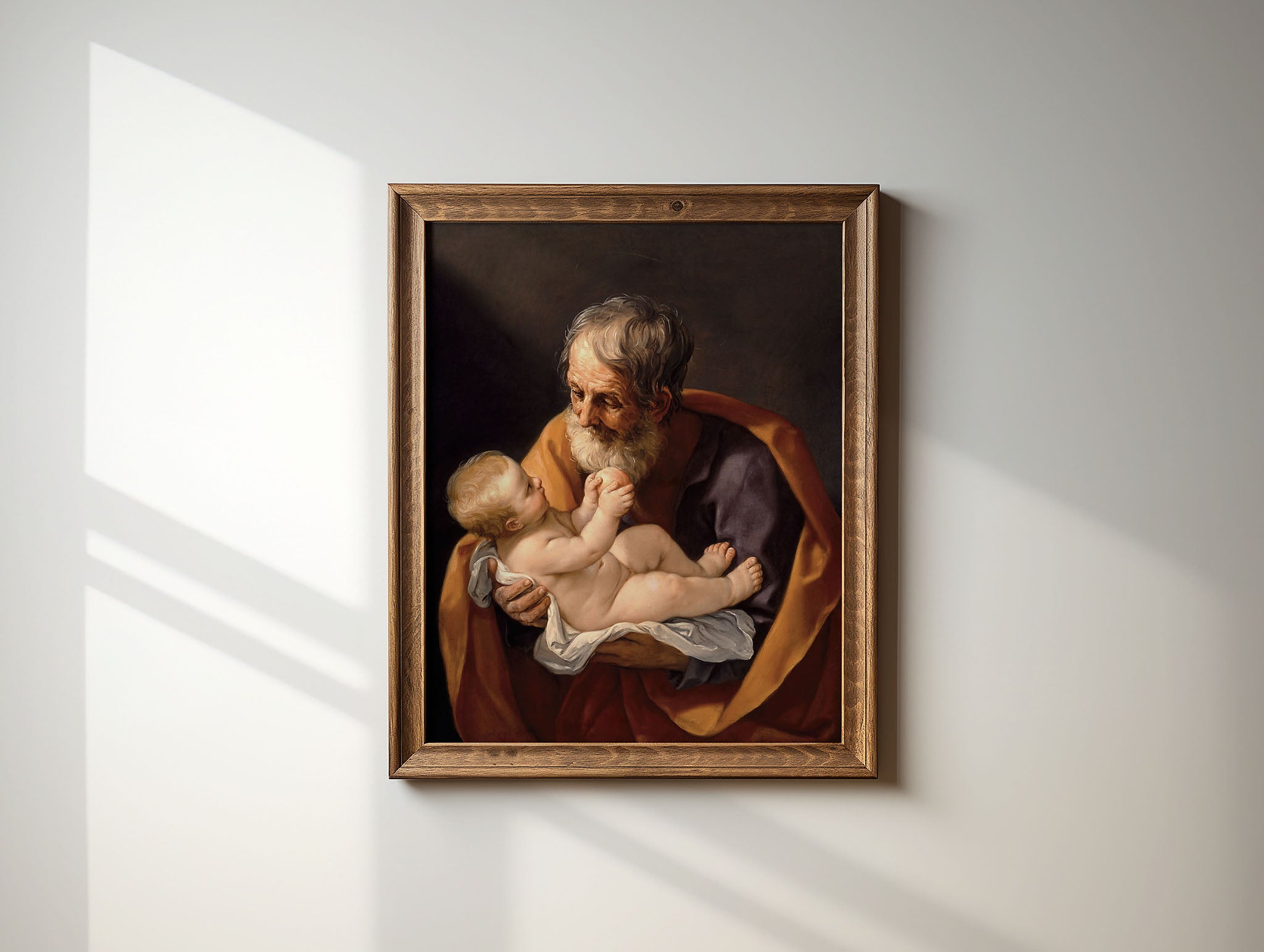Saint Joseph and the Christ Child I | Paper