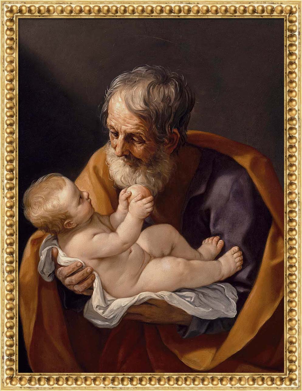 Saint Joseph and the Christ Child | Paper