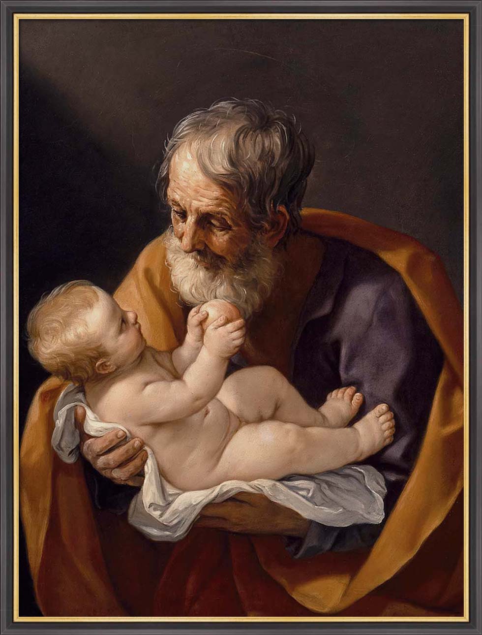 Saint Joseph and the Christ Child | Paper