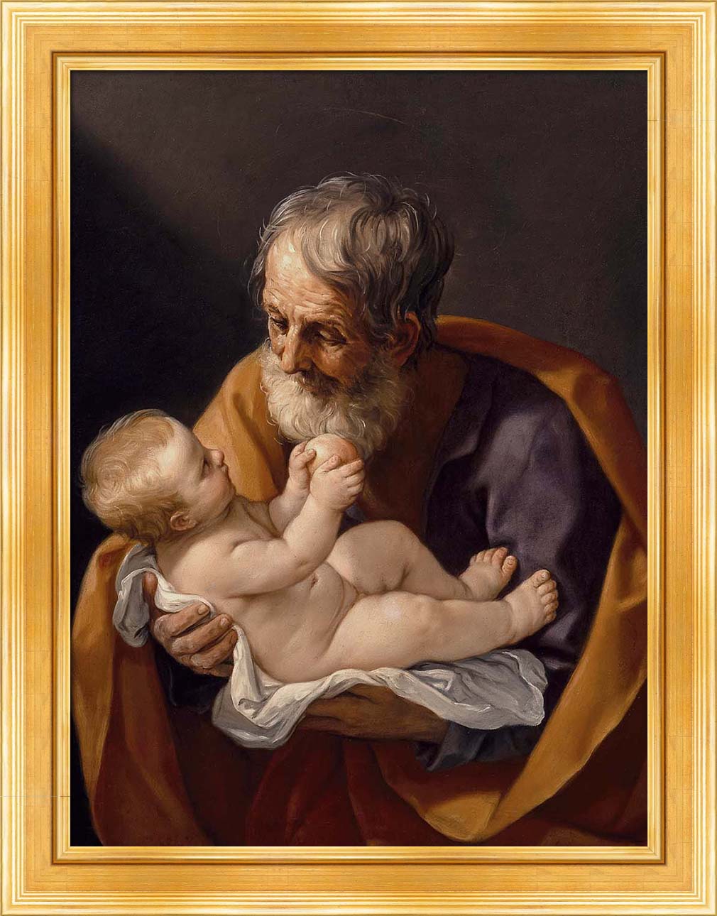 Saint Joseph and the Christ Child | Paper