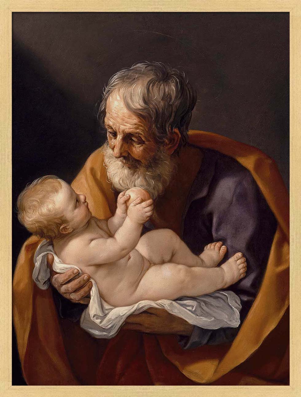Saint Joseph and the Christ Child | Paper