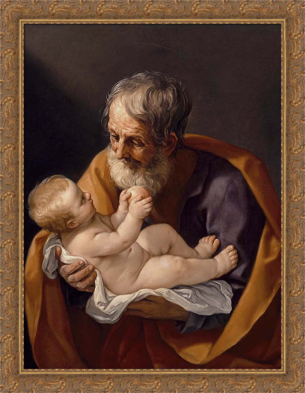 Saint Joseph and the Christ Child | Paper