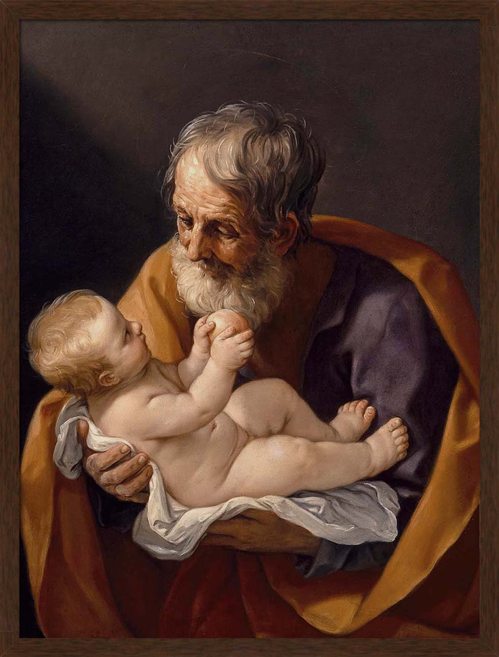 Saint Joseph and the Christ Child | Paper
