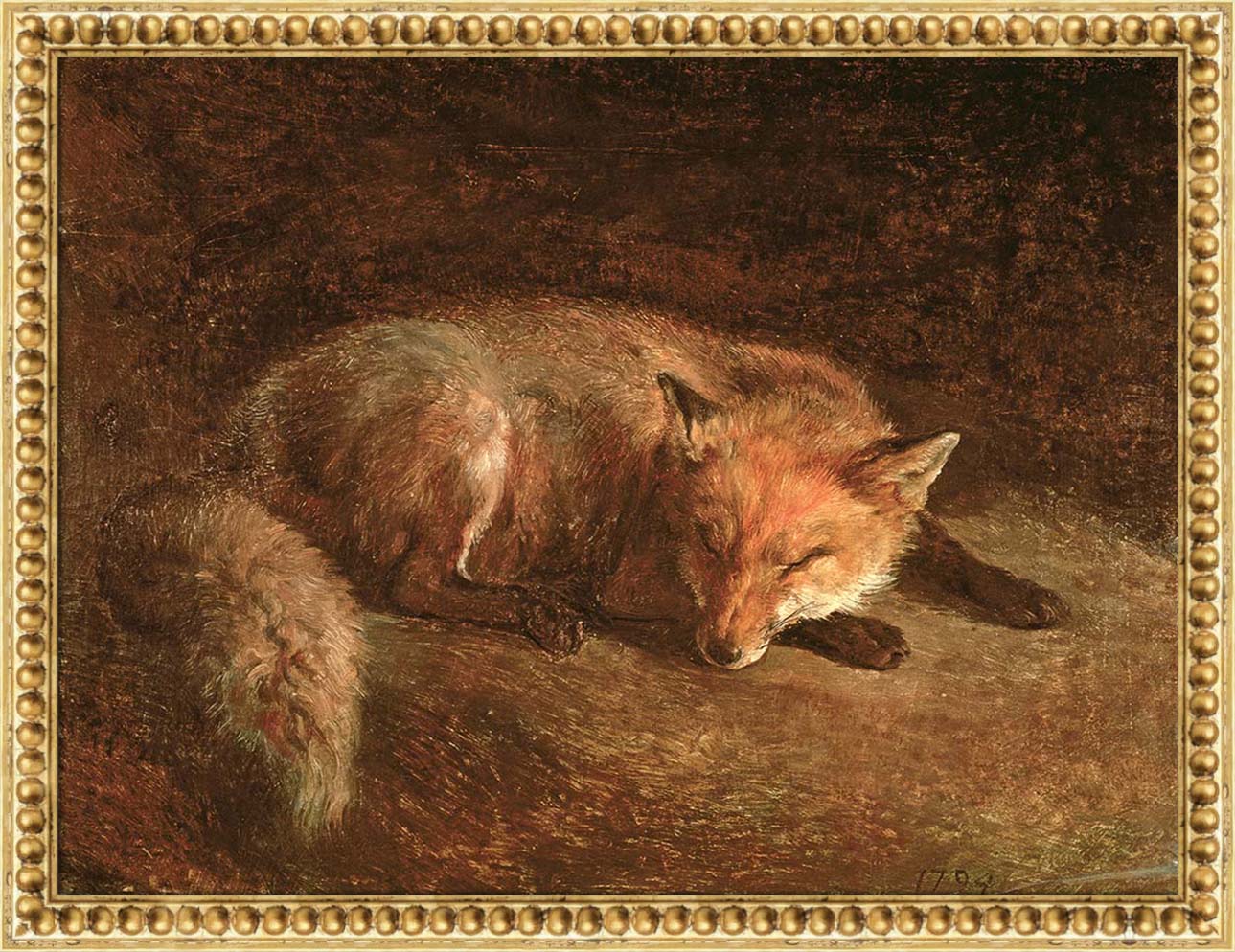 Sleeping Fox | Paper