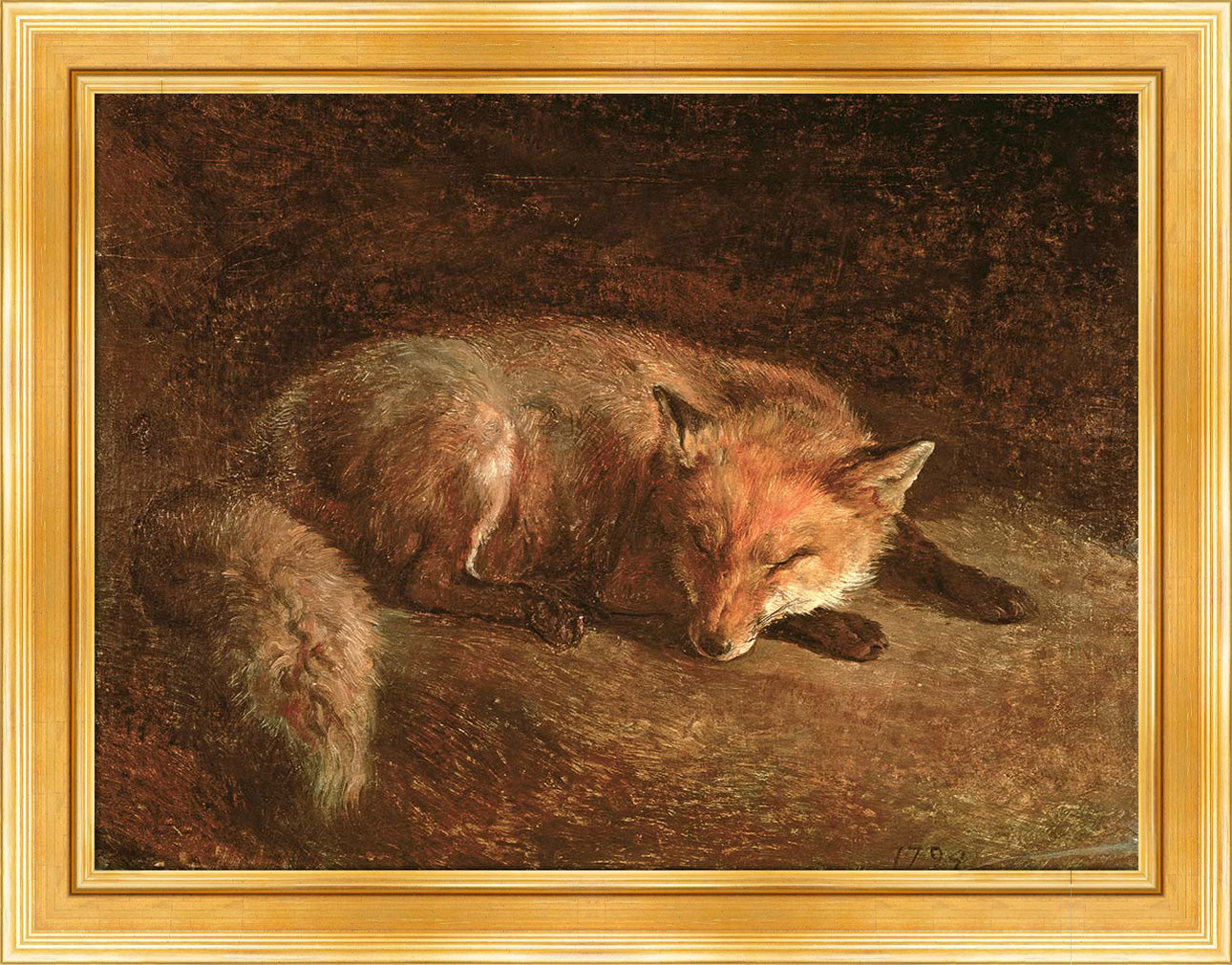 Sleeping Fox | Paper