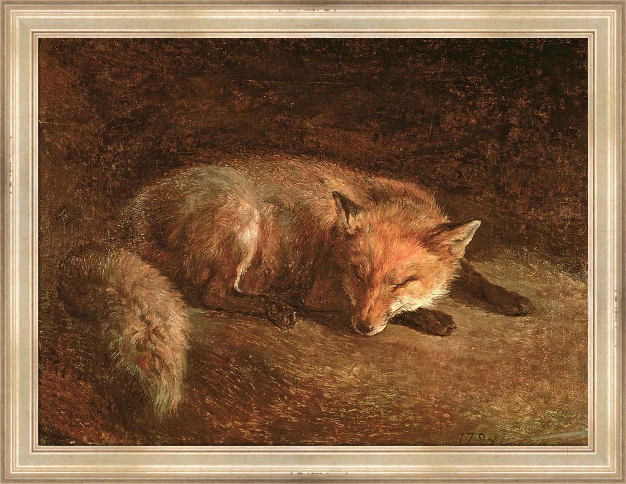 Sleeping Fox | Paper