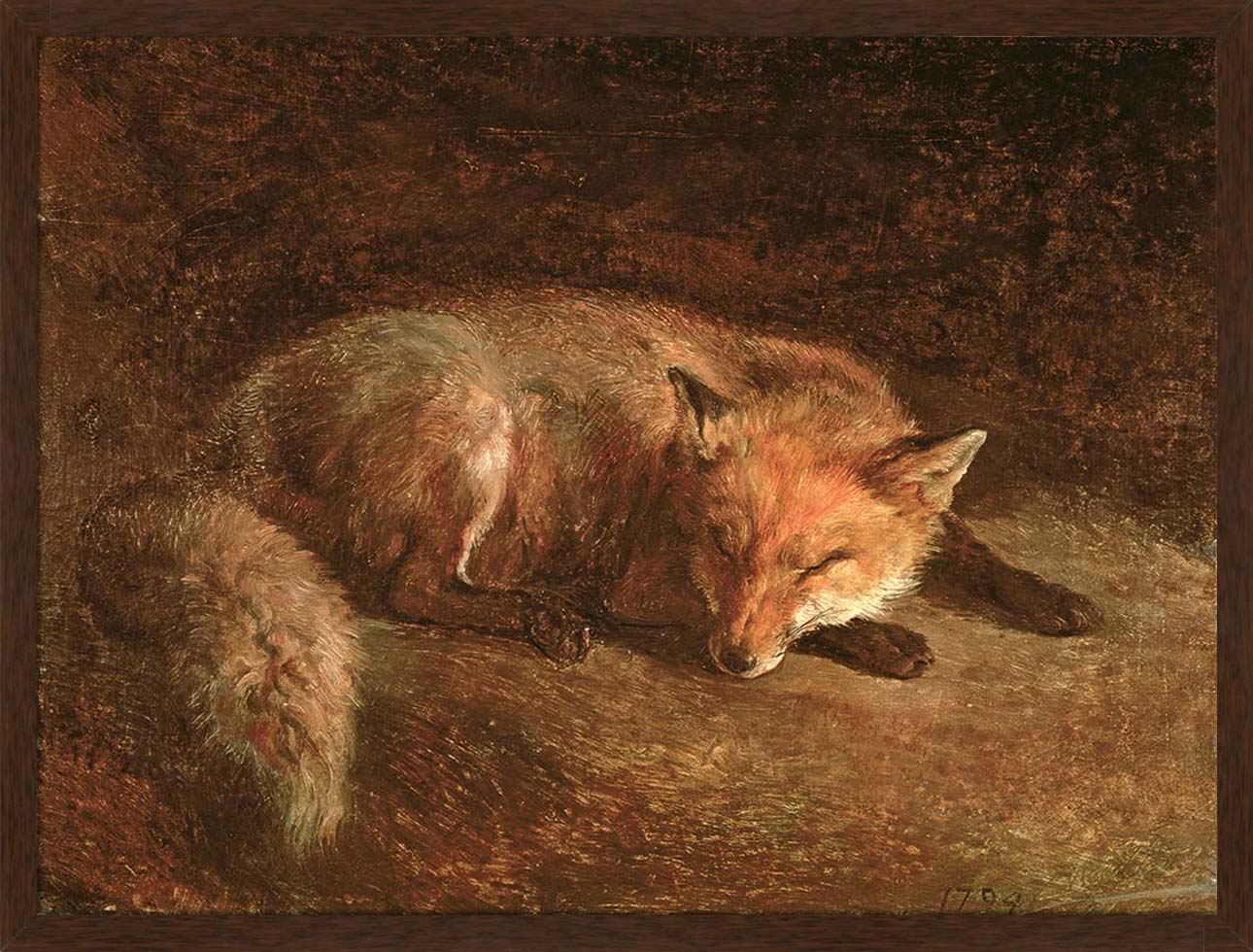 Sleeping Fox | Paper