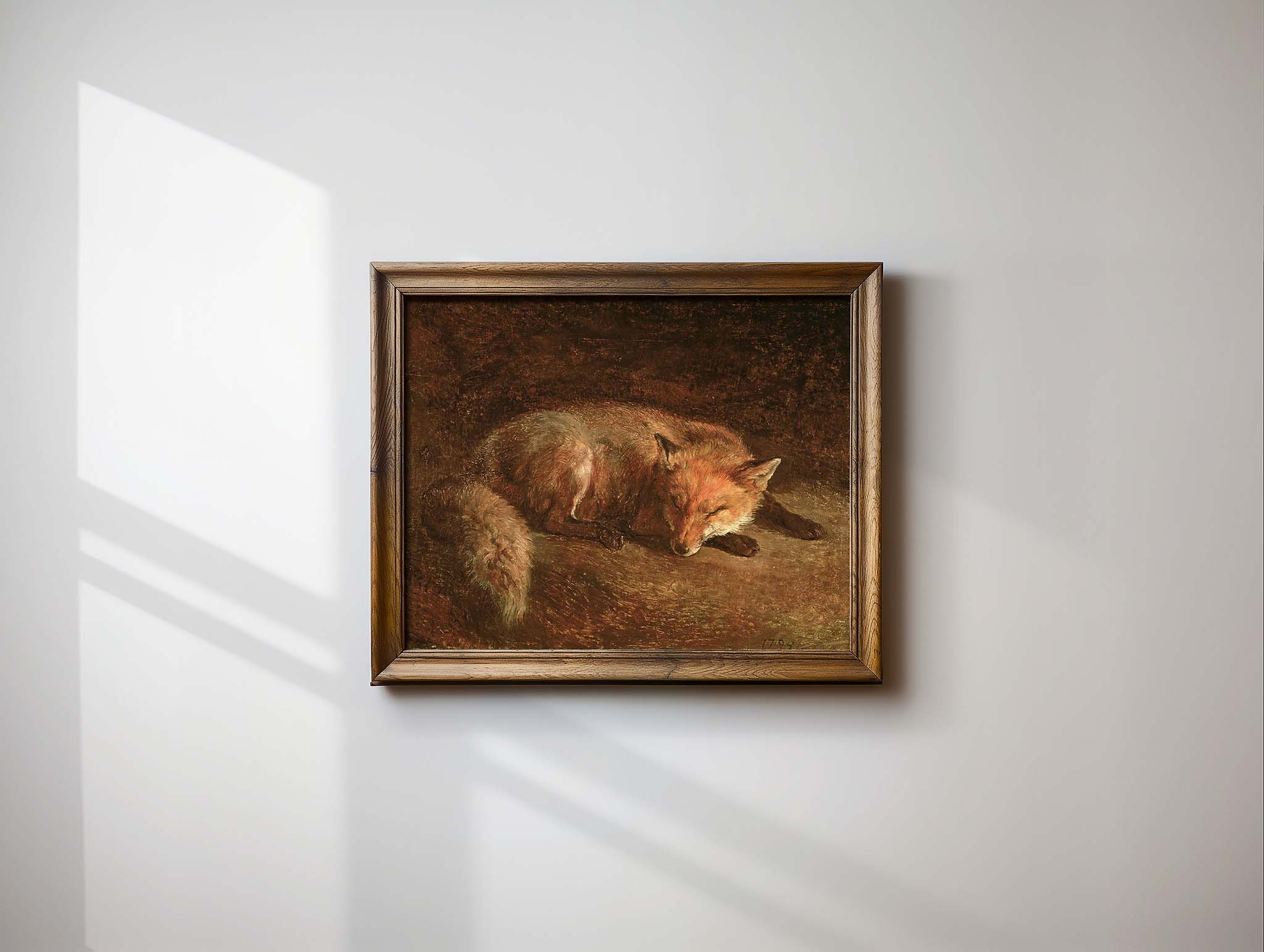 Sleeping Fox | Paper