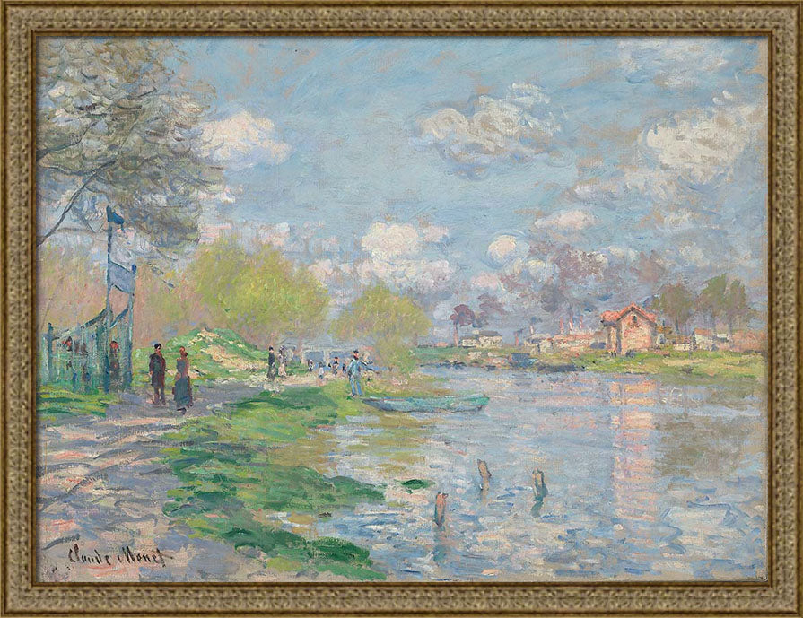 Spring by the Seine | Paper