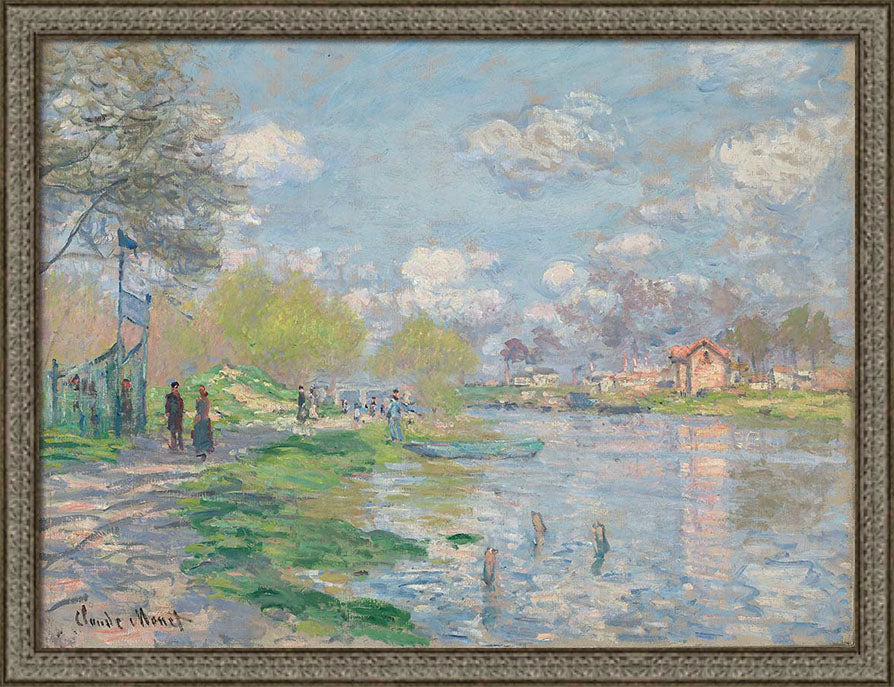 Spring by the Seine | Paper
