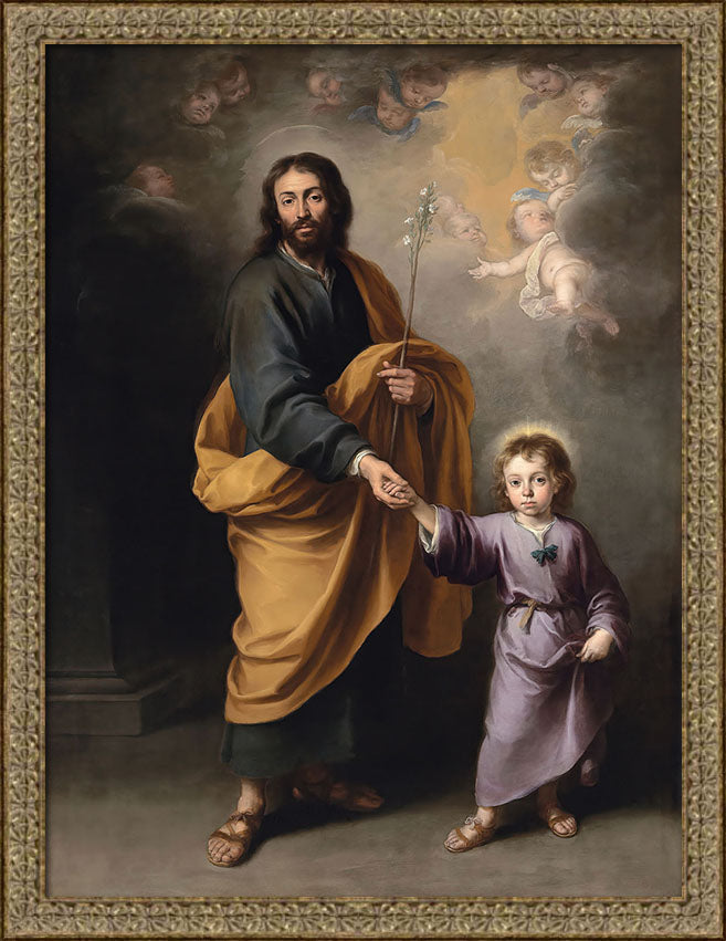Saint Joseph and the Christ Child II | Paper