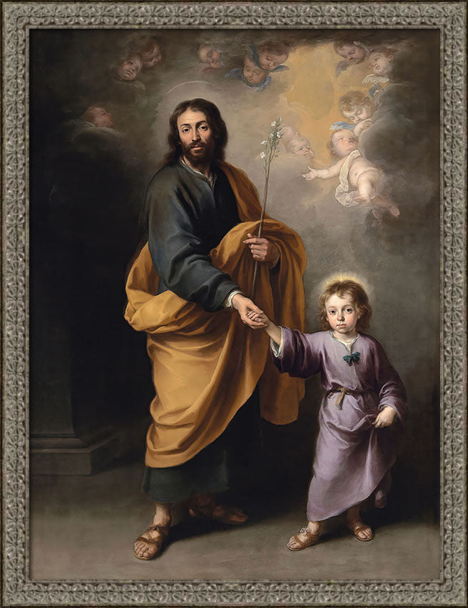 Saint Joseph and the Christ Child II | Paper