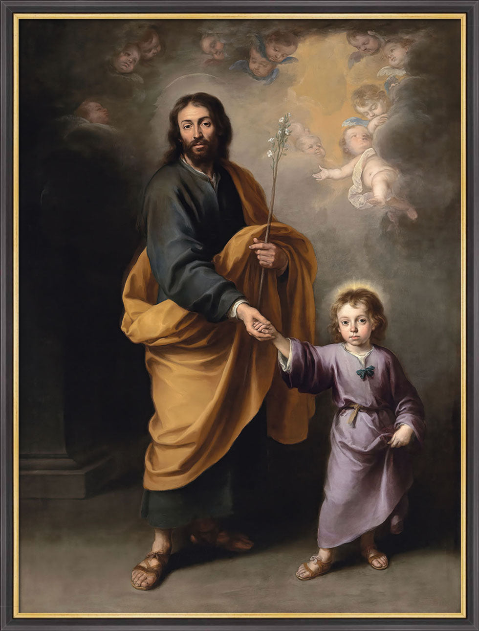 Saint Joseph and the Christ Child II | Paper