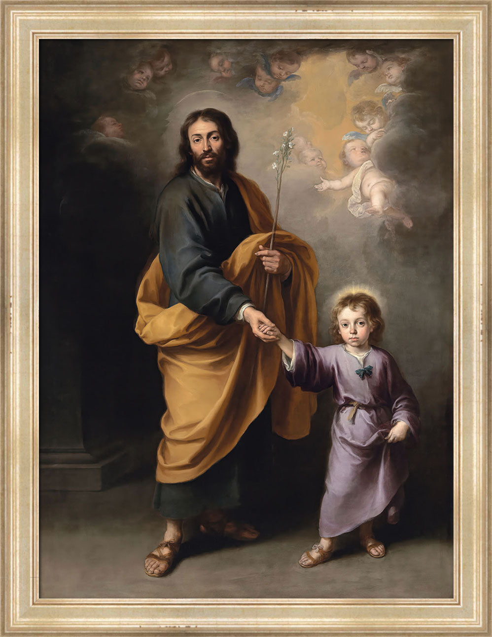 Saint Joseph and the Christ Child II | Paper