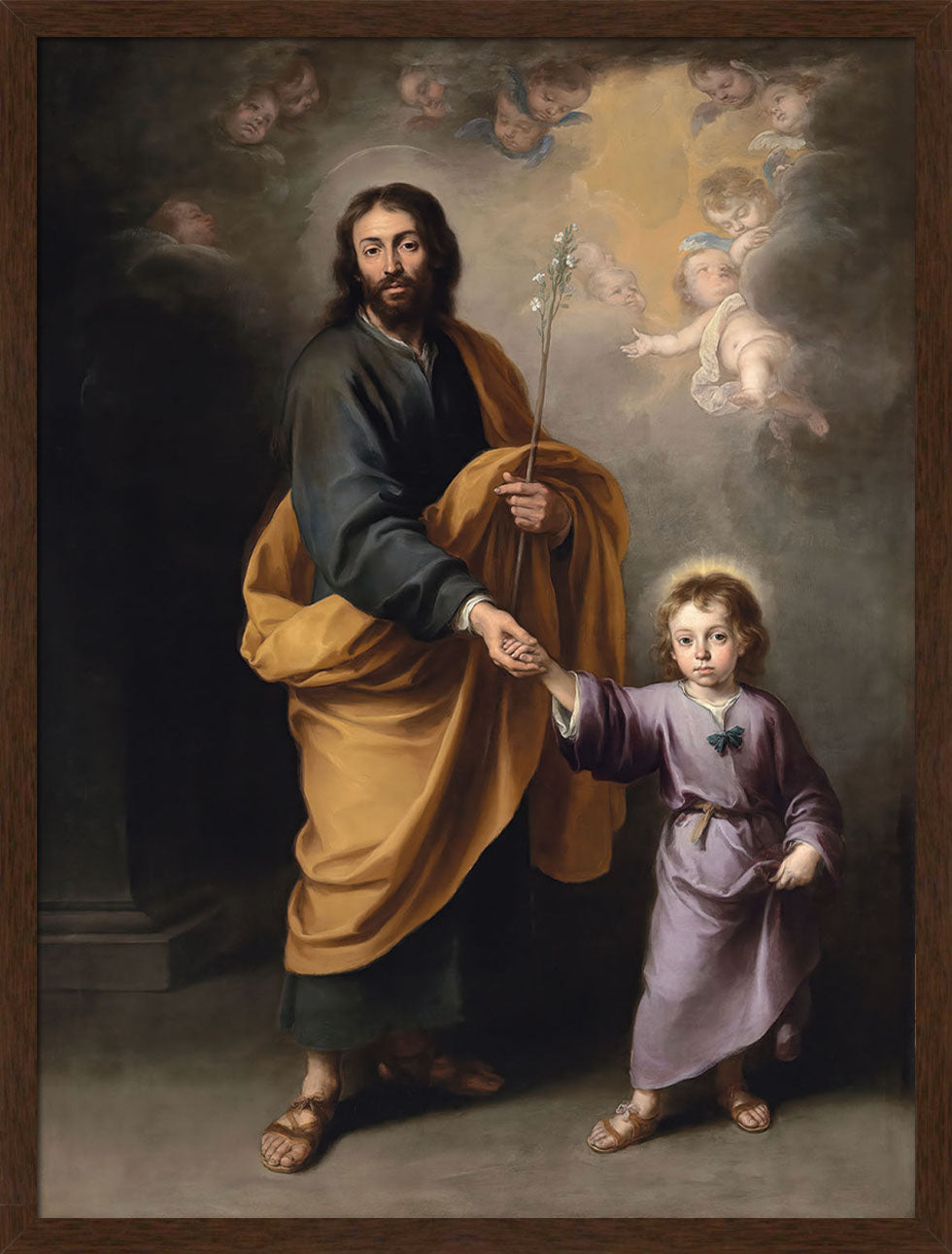 Saint Joseph and the Christ Child II | Paper