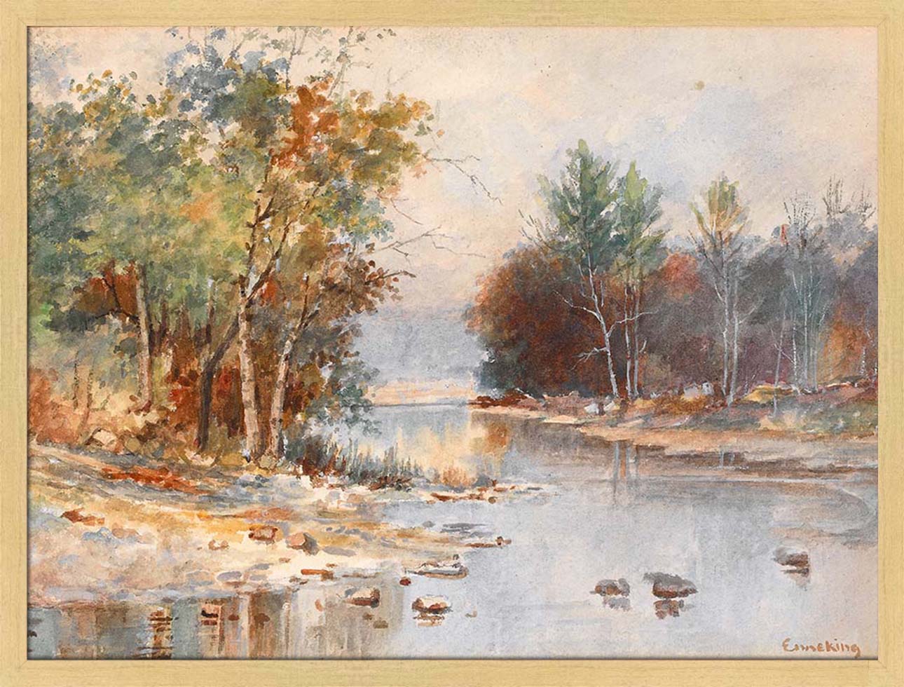 Stream in Autumn | Paper