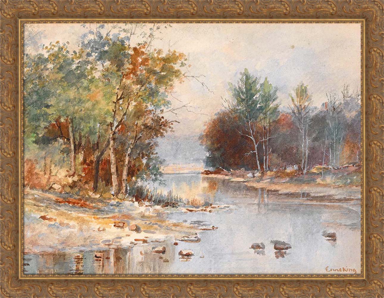 Stream in Autumn | Paper