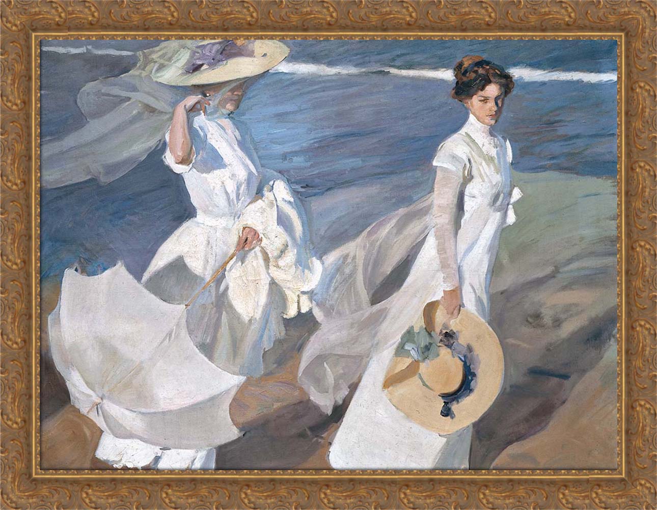 Strolling along the Seashore | Paper