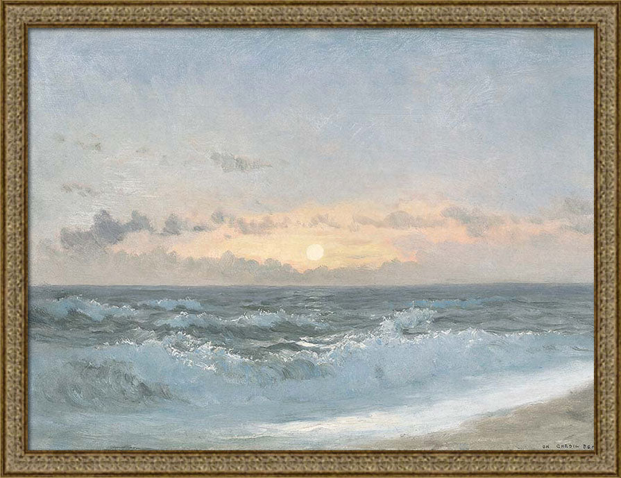 Sunset over the Sea | Paper