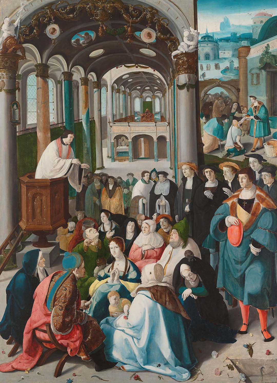 The Calling of Saint Anthony | Paper