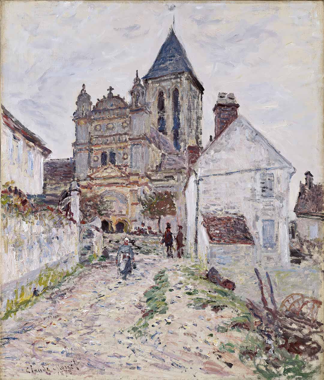 The Church at Vetheuil | Paper