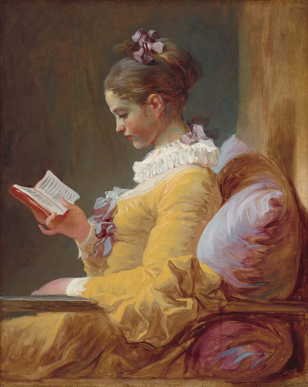 Young Girl Reading | Paper