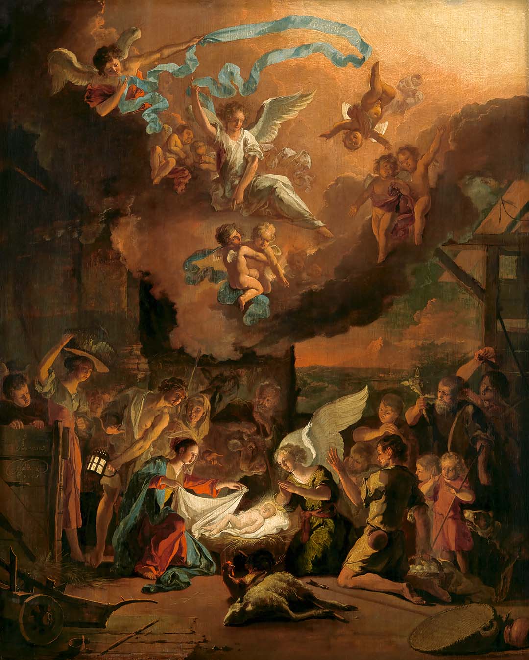 The Adoration of the Shepherds | Paper
