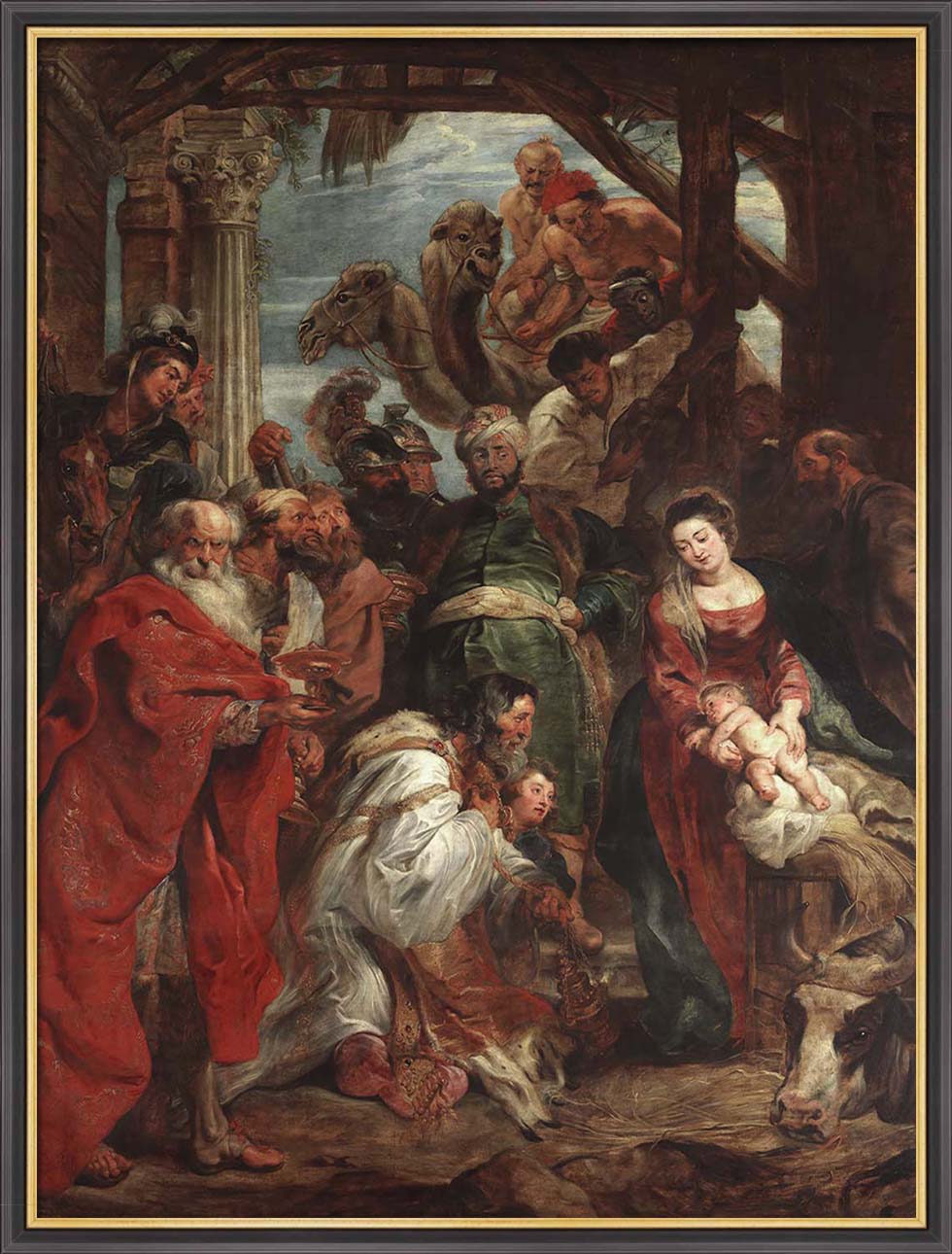 The Adoration of the Magi | Paper