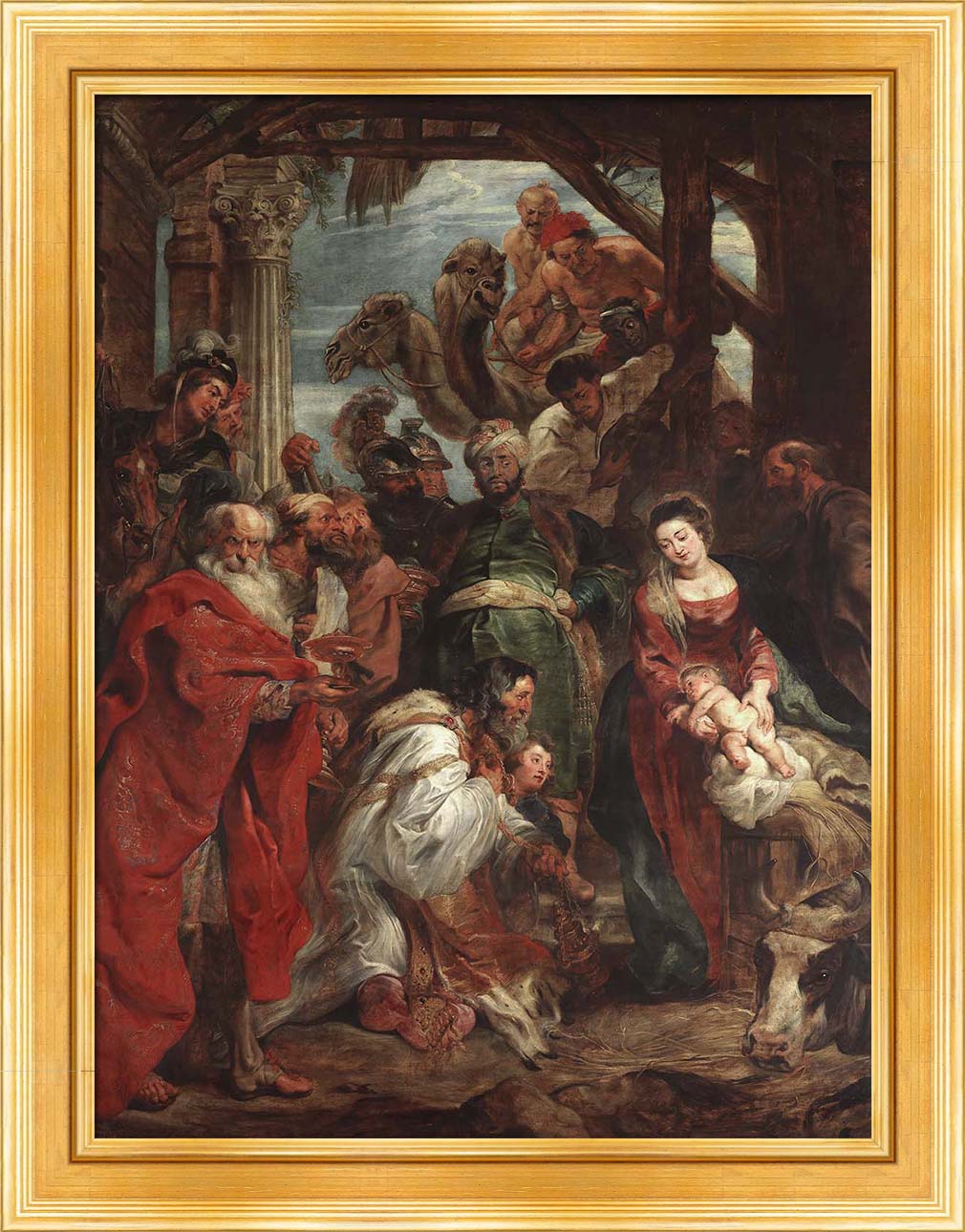 The Adoration of the Magi | Paper