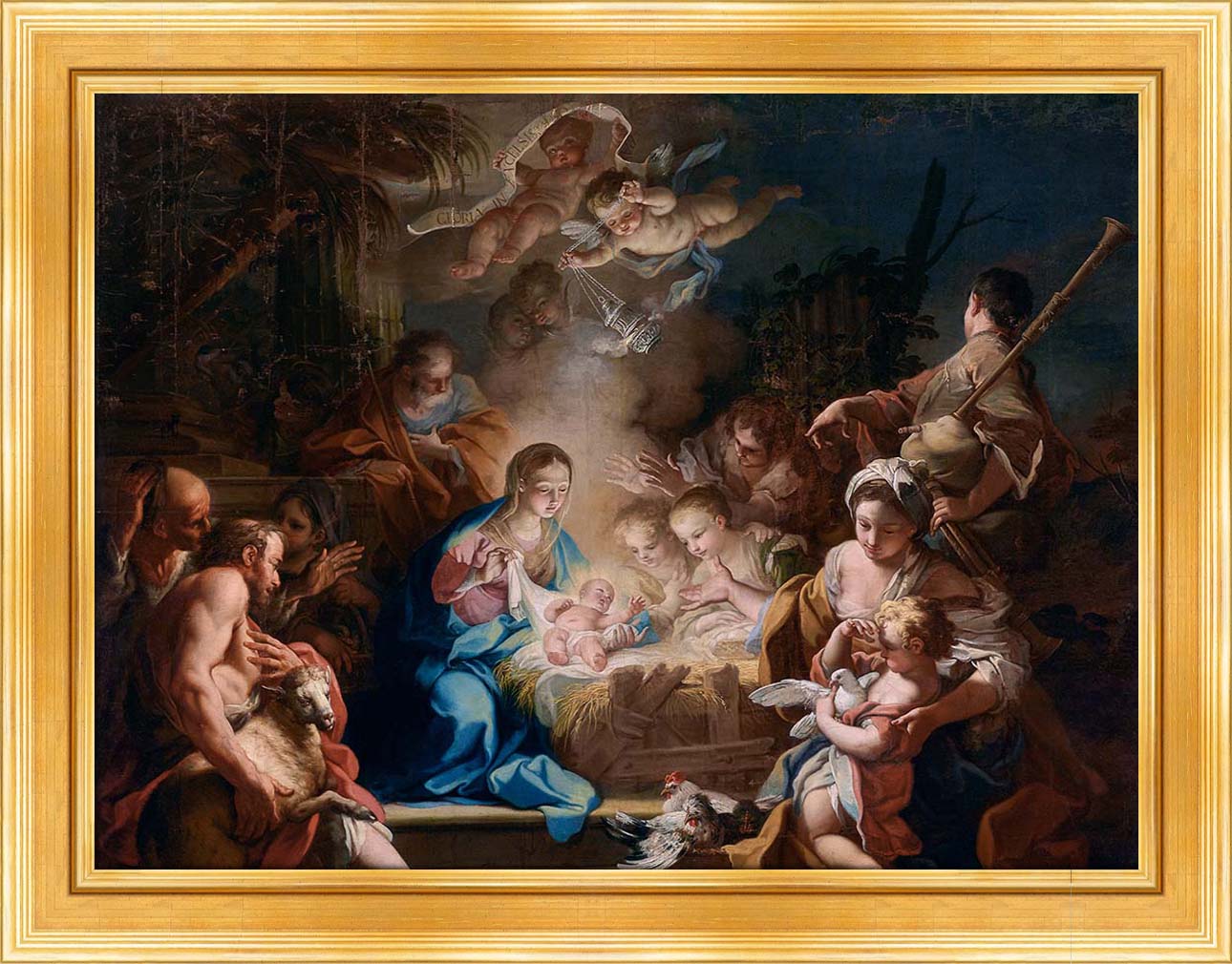 The Adoration of the Shepherds | Paper