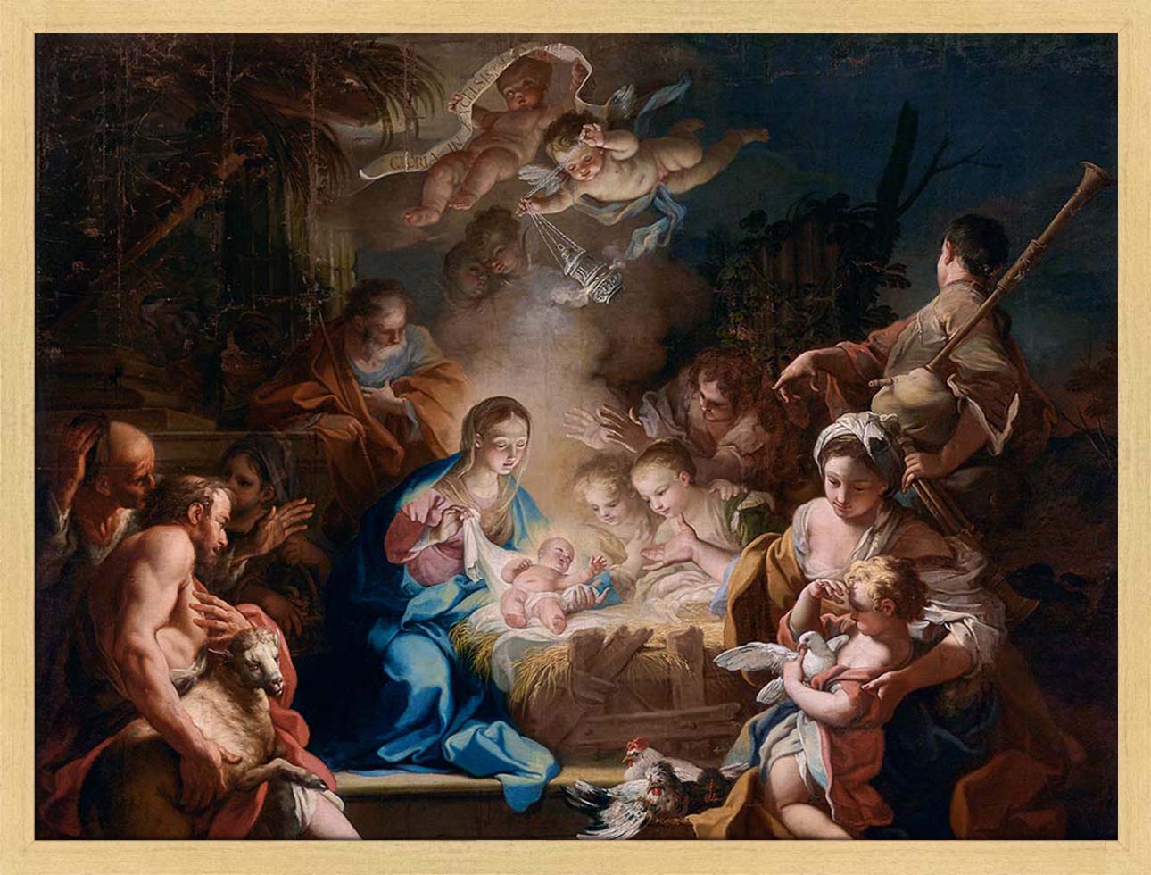 The Adoration of the Shepherds | Paper