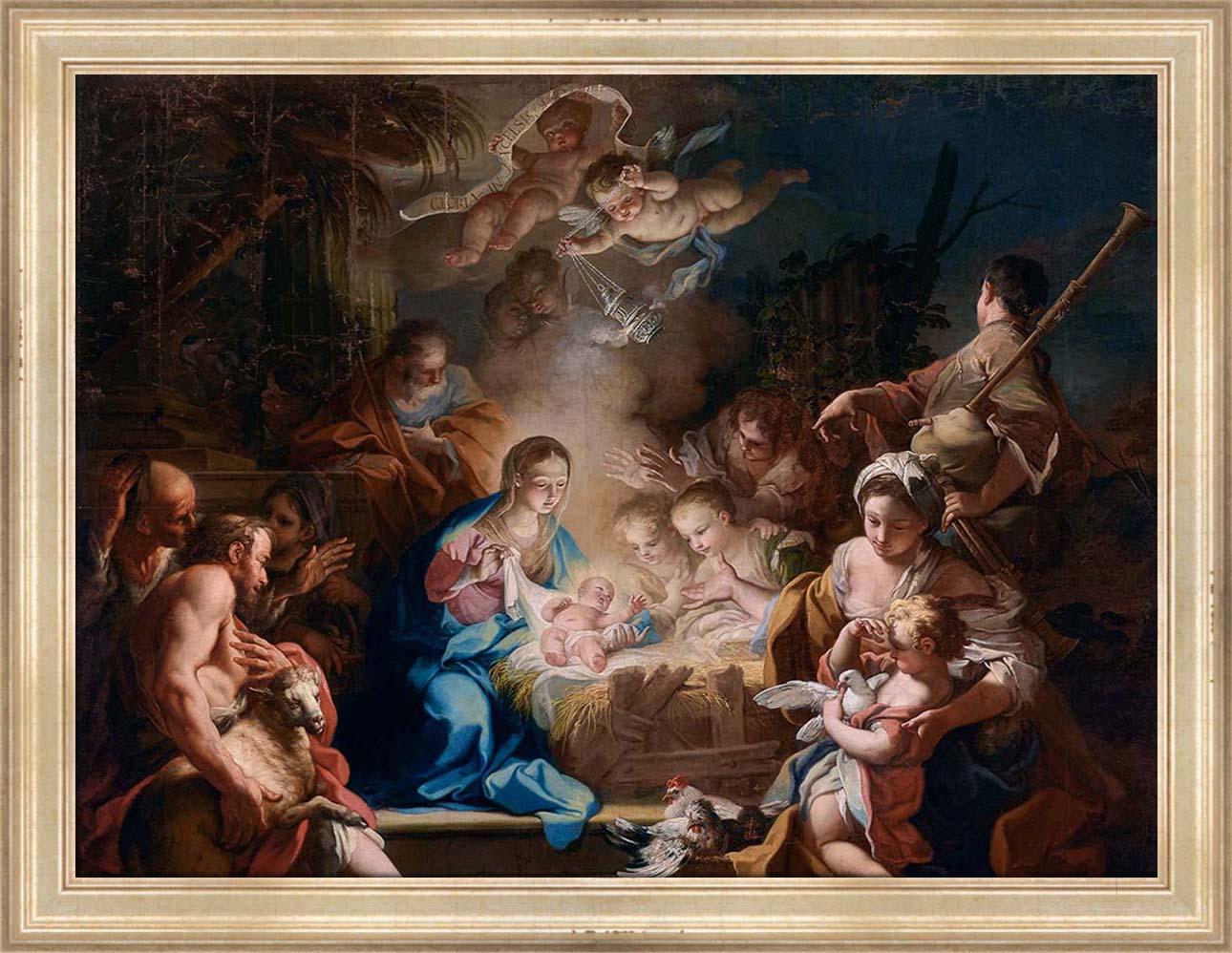 The Adoration of the Shepherds | Paper