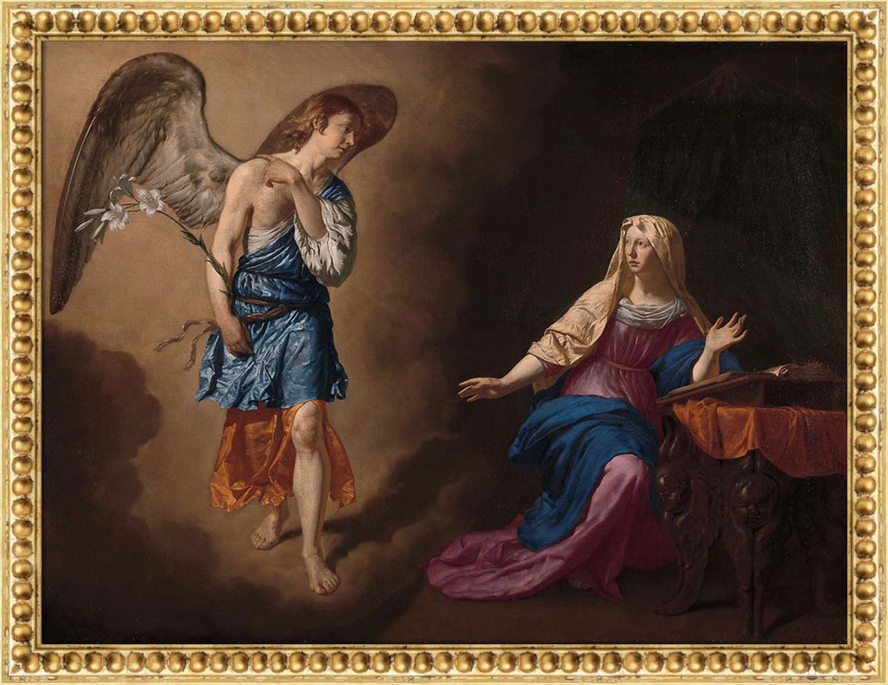 The Annunciation to the Virgin | Paper