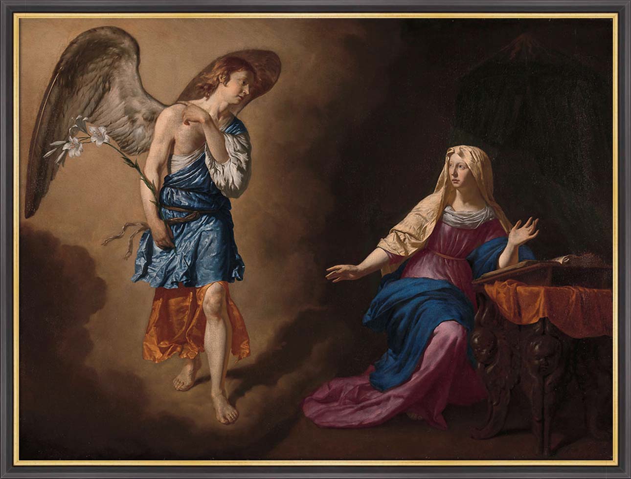 The Annunciation to the Virgin | Paper