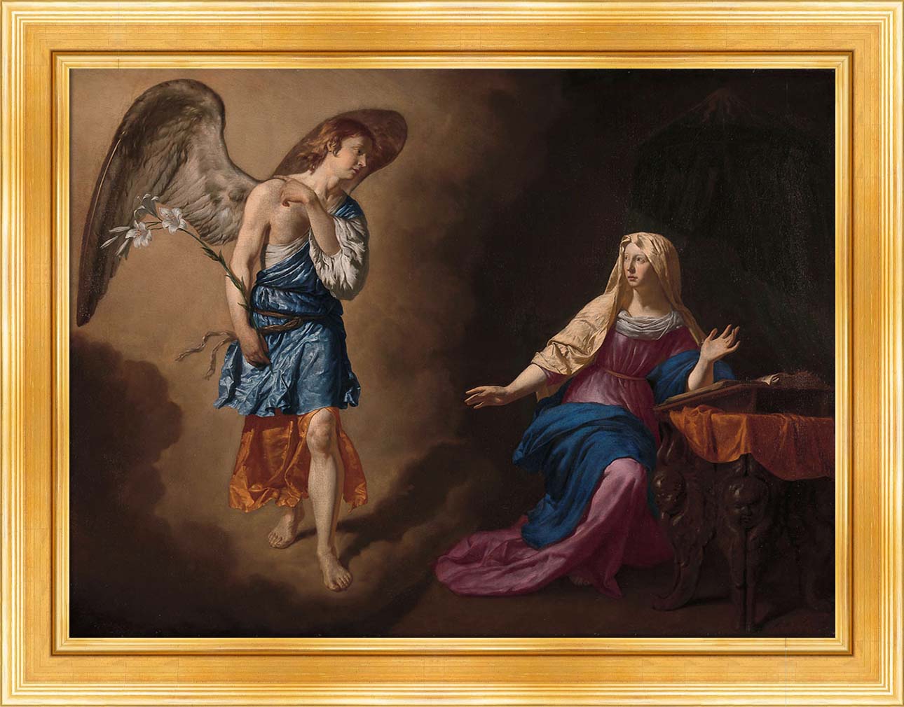 The Annunciation to the Virgin | Paper