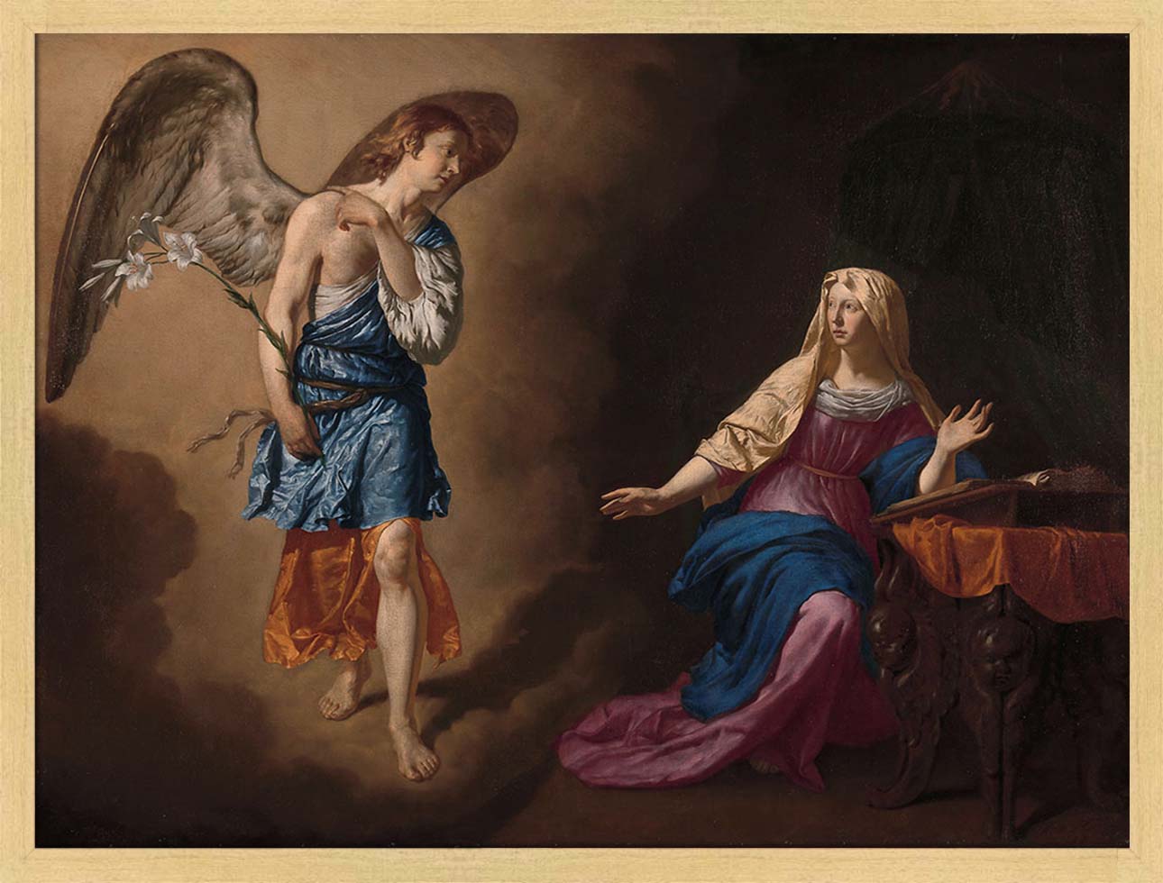 The Annunciation to the Virgin | Paper